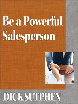 cover image of Be a Powerful Salesperson